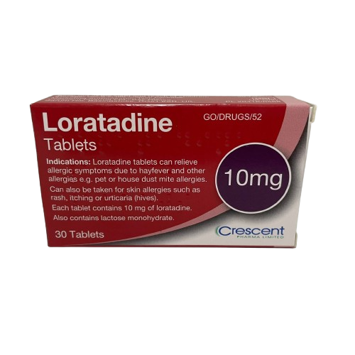 Loratadine 10mg Tablets